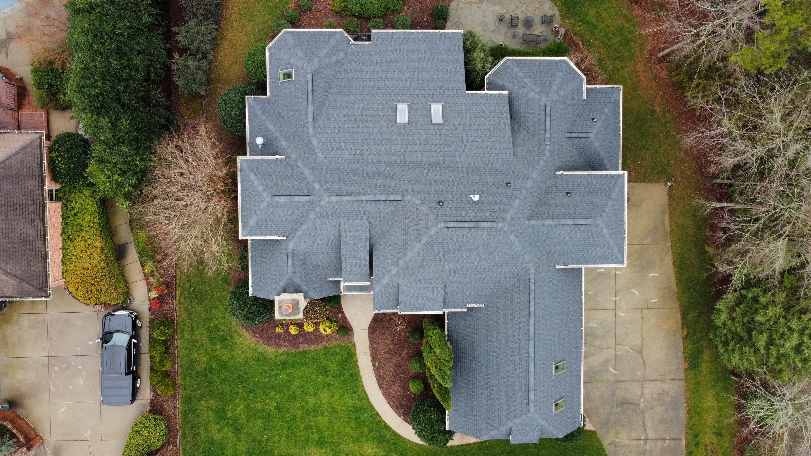 Large Home Roof Replacement — Charlotte, NC — A&W Roofing, Charlotte, NC | Roof Replacement & Repair Contractor