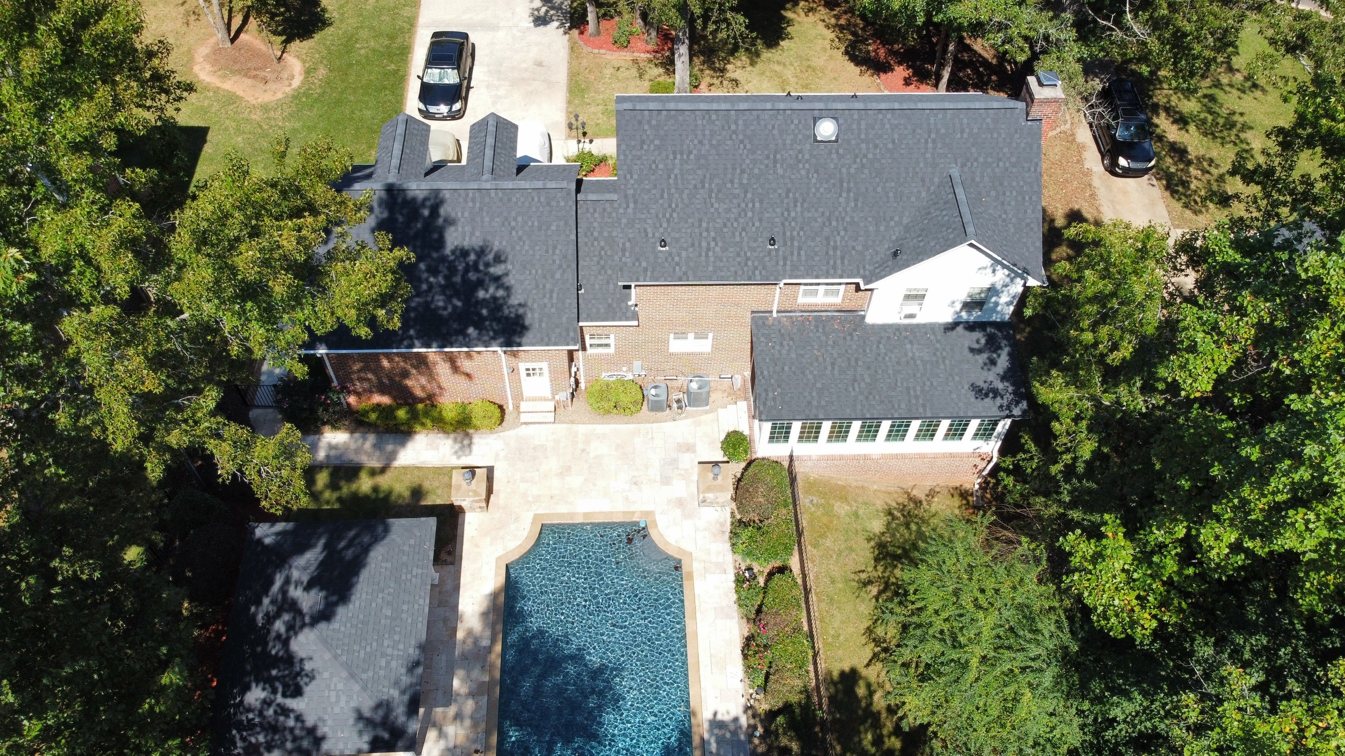 Estate Home Roof Replacement — Huntersville, NC — A&W Roofing, Huntersville, NC | Roof Replacement & Repair Contractor