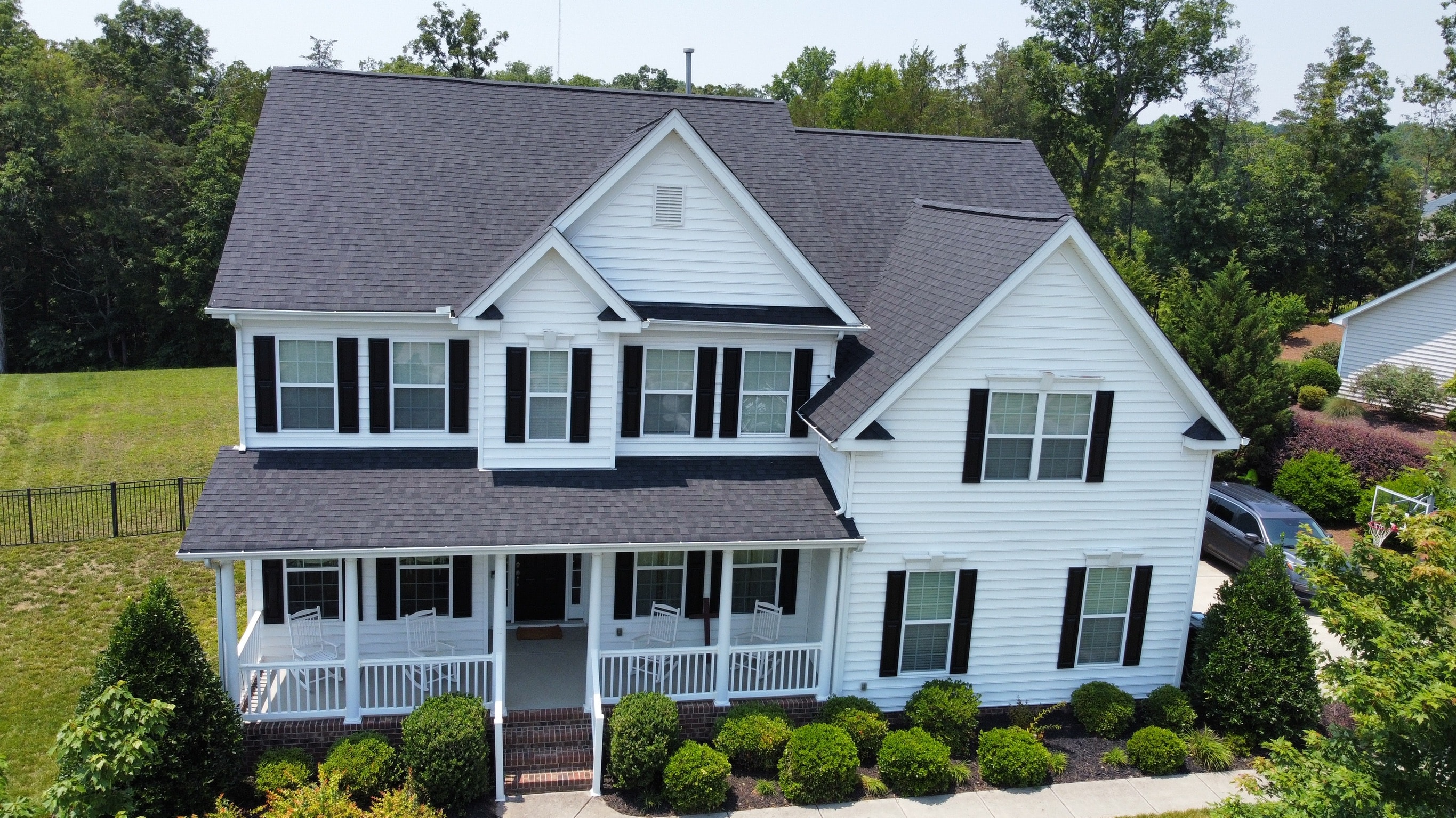 Colonial Home Roof Replacement — Huntersville, NC — A&W Roofing, Huntersville, NC | Roof Replacement & Repair Contractor