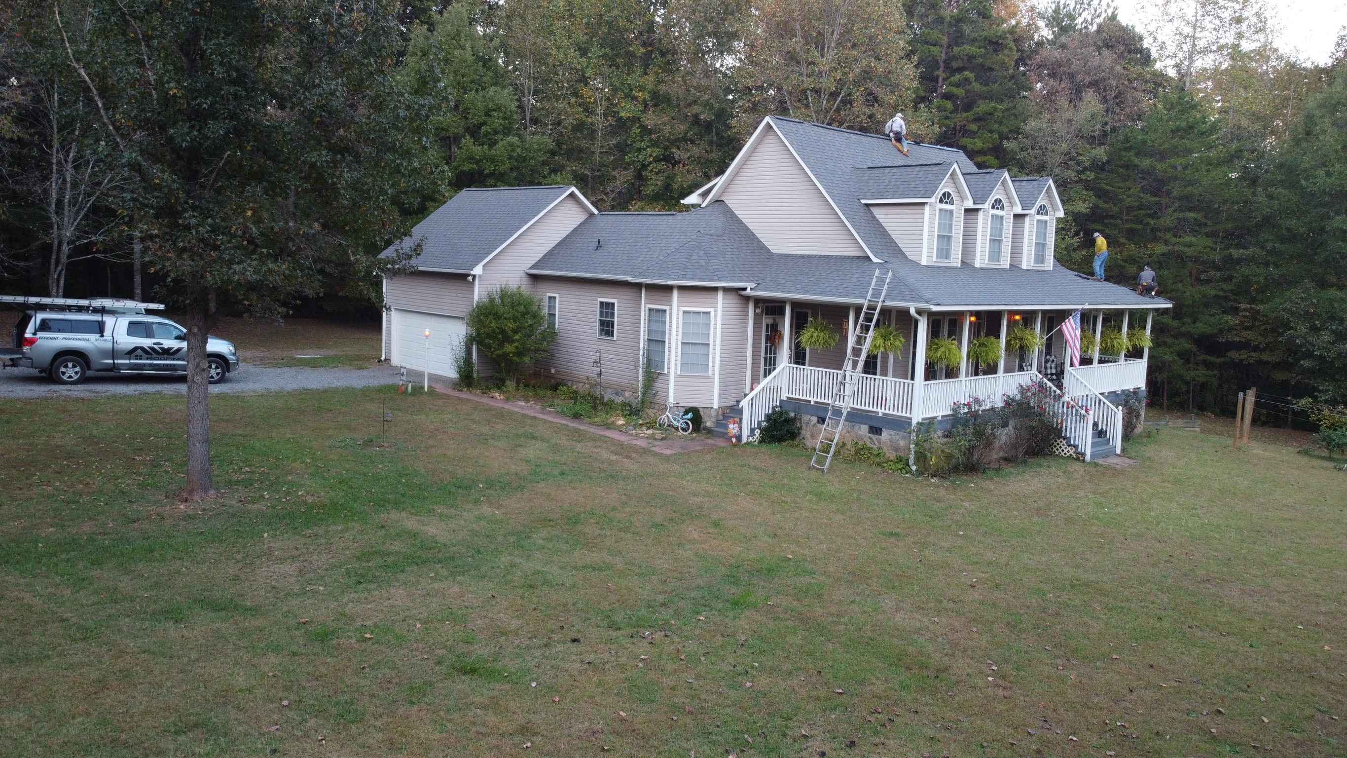 New Shingle Roof Installation — Troutman, NC — A&W Roofing, Troutman, NC | Roof Replacement & Repair Contractor